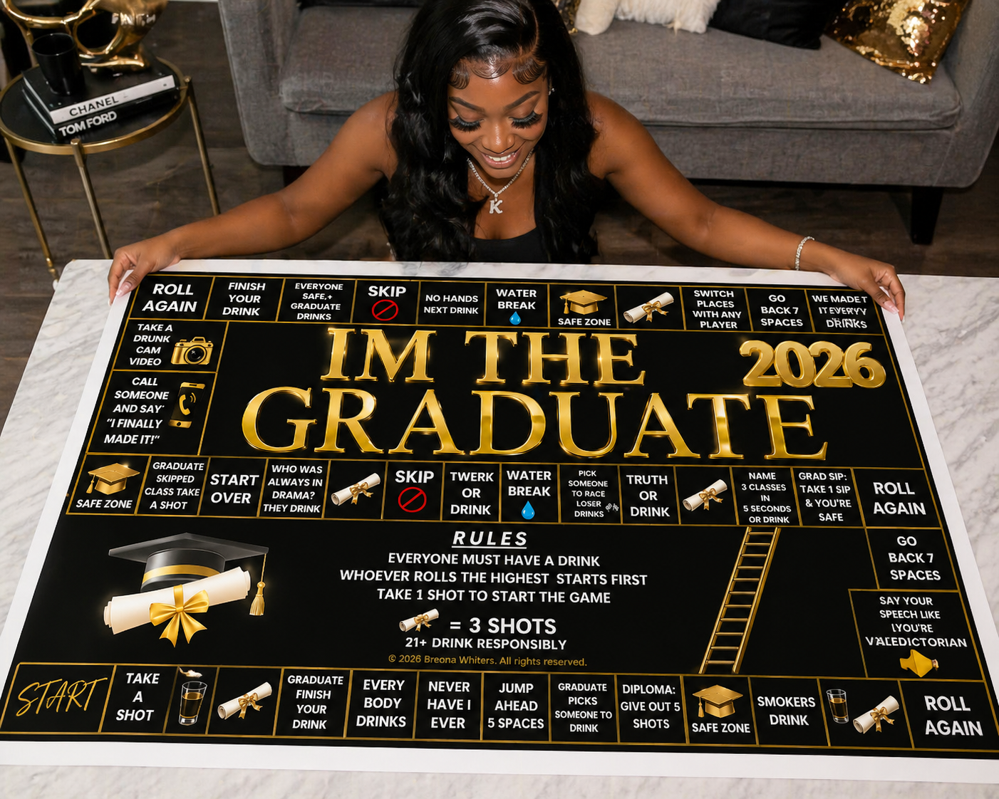 🎓🍾 Graduation Party Game Template